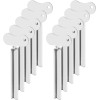 Framendino 10 Pack Stainless Steel Toothpaste Squeezer Key Ergonomic Holder