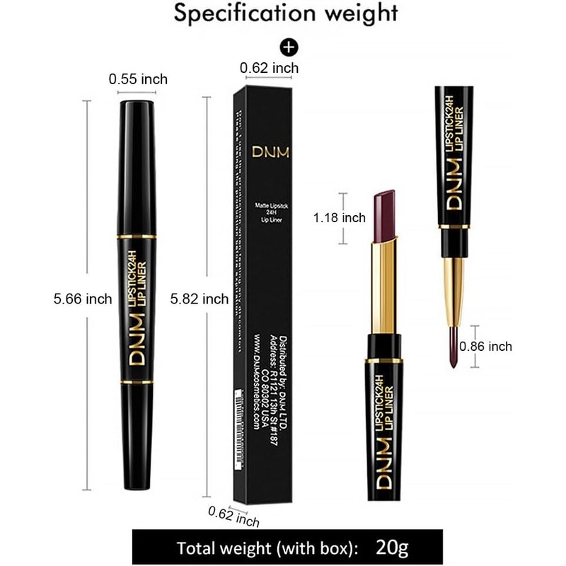 Kaely Kit 2 En 1 De Delineador Y Labial Nude