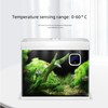 Aquarium Thermometer, Mini Aquarium Thermometer Digital, LED Display, High Precision