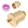 1/2" Brass Air Release Valve Kit, Automatic Float Valve with