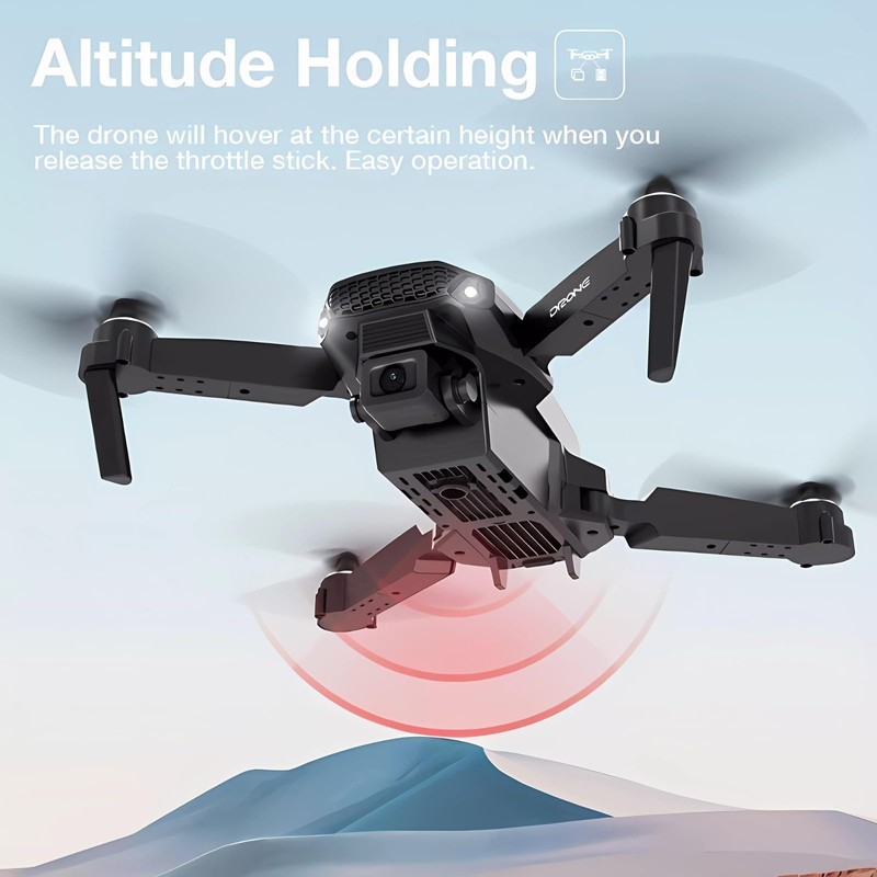 YSAMAX GPS Drone E88 RC Quadcopter Aircrafts, Foldable And Compact