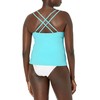 La Blanca Women's Island Goddess Underwire Cross Back Tankini Swimsuit
