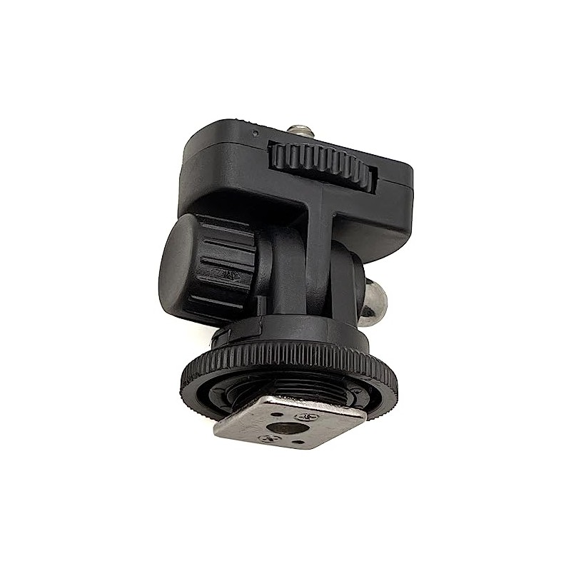 YAAAM Cold Shoe Conversion Adapter, Various (1/4 Male Convex (10