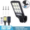 Solar Street Lights Outdoor Waterproof, Parking Lot Lights Dusk to