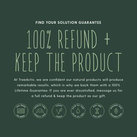 TreeActiv Acne Eliminating Face Spray, Facial Toner Cystic Acne Treatment to Cleanse, Tone & Balance Skin, Lemongrass Water, Sandalwood Water, Witch Hazel, Salicylic Acid, Works as Aftershave, Made in USA, 4 fl oz