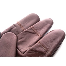 starlingukp Quality Traditional Genuine Leather Archery Gloves. Full Tip Shooting Gloves. (Large)