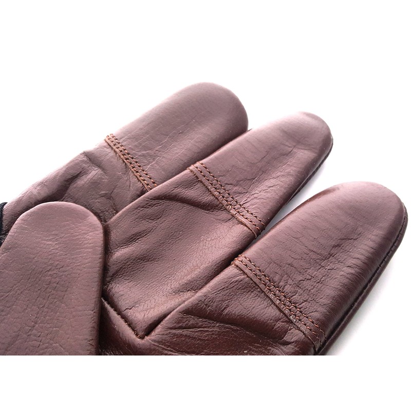 starlingukp Quality Traditional Genuine Leather Archery Gloves. Full Tip Shooting