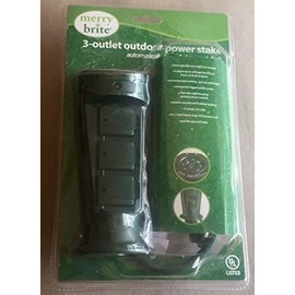 3 Outlet Outdoor Power Stake