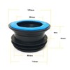 SHINEOFI Thickening Toilet Sealing Ring Blue Flange Ring for Toilet