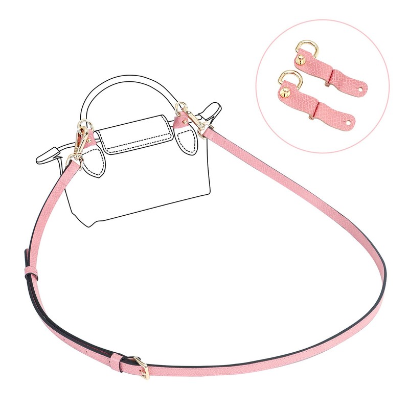 Senral Genuine Leather Rose Shoulder Strap Handbag Strap Replacement Compatible