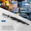 Rocaris 3/4" M2 HSS Taper Chucking Reamer Drill Bit, Taper