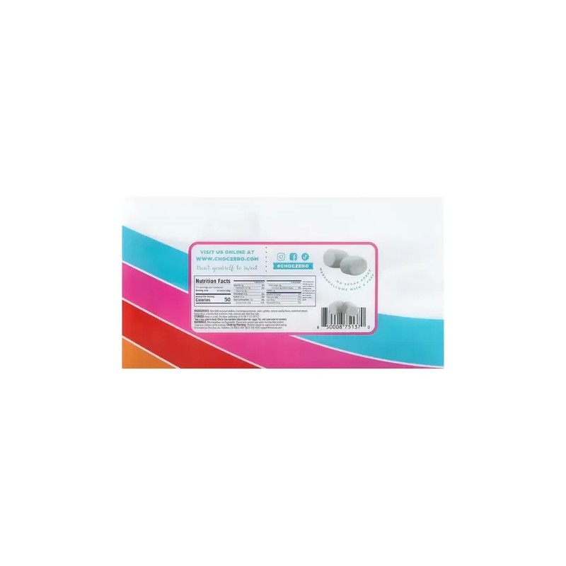 Malvaviscos Choczero Zero Sugar Keto Marshmallow 300g