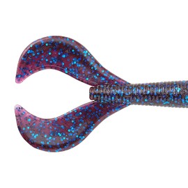 Berkley Powerbait Speed Boss Fishing Soft Bait, Blue Fleck, 4 3/4"