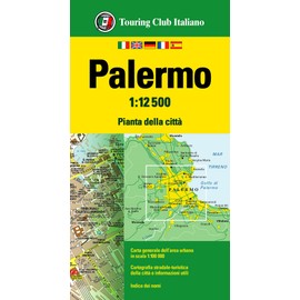 Palermo TCI City Map 1:12.5K (Italian and English Edition)