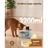 Wireless Cat Water Fountain Cordless: Battery Operated Cat Fountain -