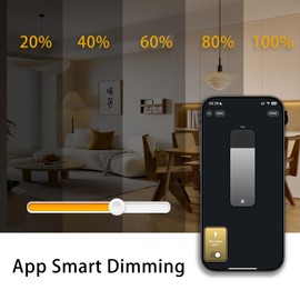 Bilisty Zigbee Dimmer touch panel switch|No Neutral Wire |Smart Remote Lighting Control Compatible with Standard Zigbee Hubs|SmartThings|Hubitat, Echo| 200W dimmable led lamp Halogen,NO strips |Black