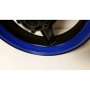 CGD Graphics CUSTOM BLUE MOTORCYCLE INNER RIM DECALS WHEEL STICKERS