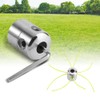 Fdit Aluminium Grass Trimmer Head, Trimmer Head Spool Set with