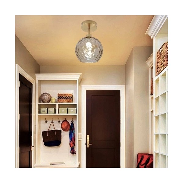 Unbranded E26 Lamp Round Shape Ceiling Light Fixture, Modern Ceiling