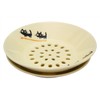 Kakamoto SOUSEN Medium Plate, Orange, 5.9 inches (15 cm), Setoyaki