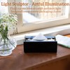 Acrylic Tissue Box Holder Rectangle​ with Curved Design - Decorative