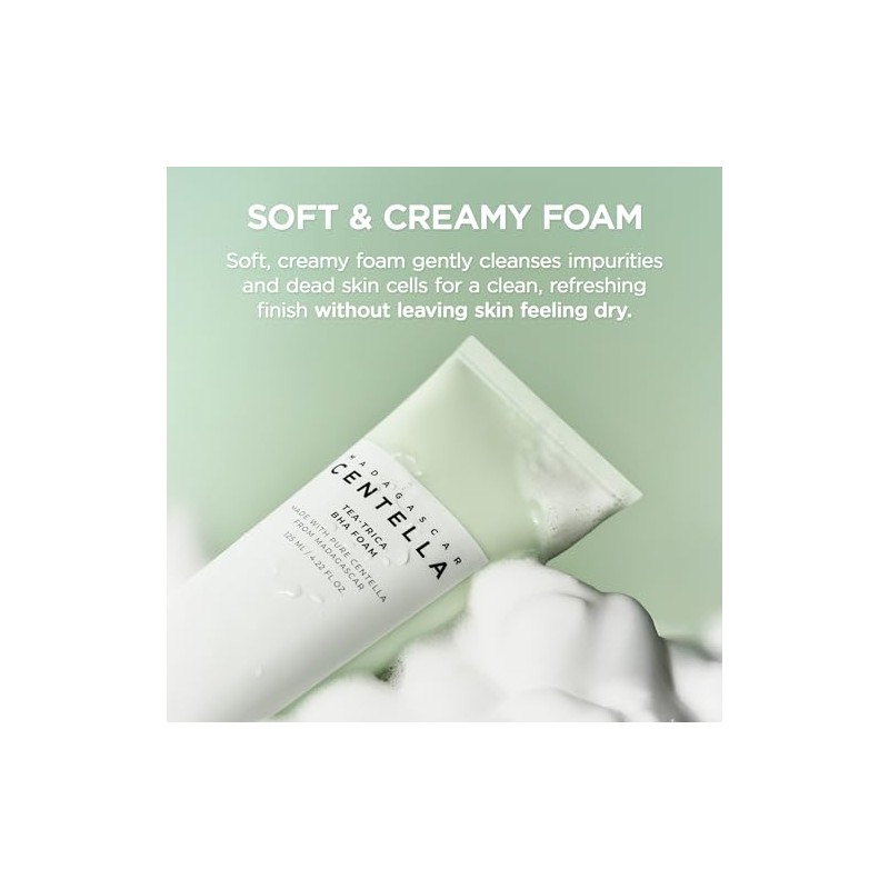 SKIN1004 Madagascar Centella Tea-Trica BHA Foam 125ml