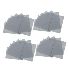 Ipetboom Men's Oil Absorbing Paper 3D Flocking Sheets 50 Count Face Cleaning Blotting Papers for Oily Skin Gray Color for Daily Use and Makeup Touch-Ups