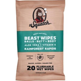 Beast Wipes - Dr. Squatch - Body Care for Men:_Unscented Wipes
