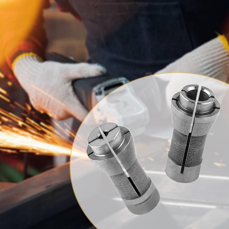 LEONTOOL 4 Pcs Die Grinder Collet Grinding Machine Clamping Collet