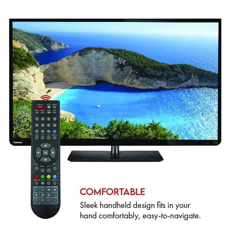 Replacement TV Remote Control For Evotel ELCD3210USB