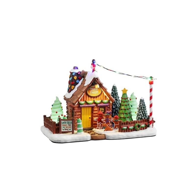 Lemax Lou's Tree Farm, Battery Operated (4.5V) #25951