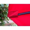 BELLRINO DECOR Replacement Sunset RED Strong & Thick Umbrella Canopy