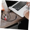 LABRIMP Audio Adapter Cable Headphones Jack Male Cord Dual Plug