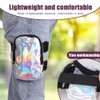 Thigh Harness Leg Bag, PU Waterproof Drop Leg Pouch Iridescent