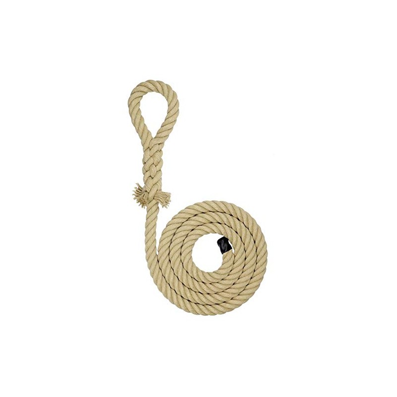 Kanirope® Kidpro Climbing Rope Polyhemp with Eye Splice, Length 1.6