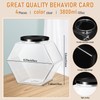 Norme 4 Pcs 129 oz Plastic Candy Jars with Lids
