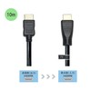 Vodaview Slim HDMI Cable 10M Booster Function Supports 4K Full