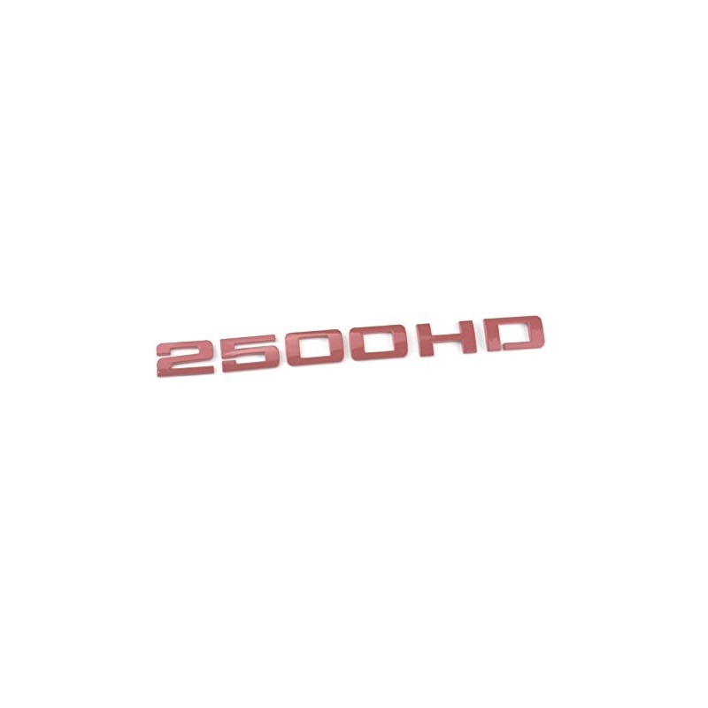 Aimoll 1pcs 2500HD Nameplates Emblems,3D Decal Badges Glossy for Gm