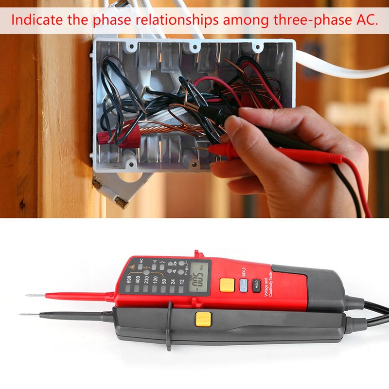 Uni T UT18C Voltage & Continuity Tester Auto Range Voltage