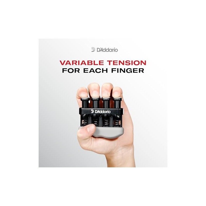 D'Addario Accessories | Ejercitador de mano para instrumentos | Varigrip