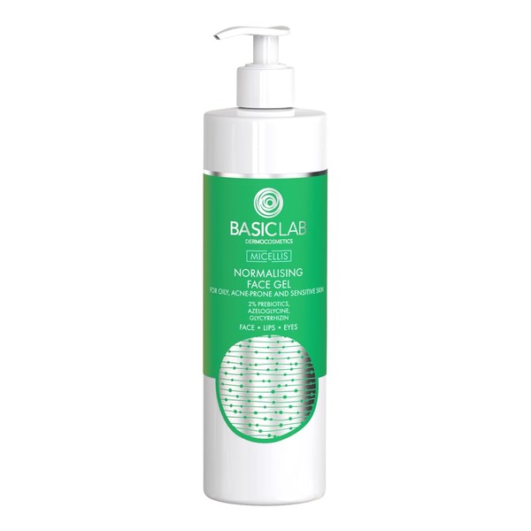 BasicLab Dermocosmetics Normalising Cleansing Gel for Oily, Acne and Sensitive