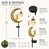 Solar Garden Stake Light for Outdoor Decor – Owl Moon