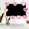 240Pcs Heart Sticky Notes, Pink Red Sticky Tabs, Self-Stick Pads,