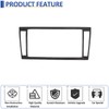 Daeiclru Car Navigation Screen Frame Trim Cover Fit for Jaguar