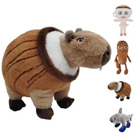 AUNGCSHE Soft Tralalero Tralala Cuddly Toy, Italian Brain Red, Perfect for Children and Adults, Collectable, Cuddly Toy for Fans (Water Pig)