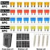 Autoxbert 12-Way Fuse Blade Box Holder LED Block Indicator 12V