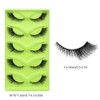 False Eyelashes Natural Look Fox Eye Lashes Wispy Fake Lashes