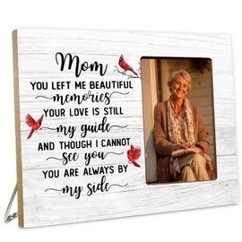 LUERHUI Mom Memorial Gifts Picture Frame for Loss of Mother, Sympathy Gifts, In Memory of Mom Wooden Picture Frames for Loss of Mother