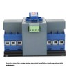 63A 3P Automatic Transfer Switch, Mini Dual Power Generator Changeover