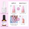 SAVILAND Acrylic Nail Kit with Drill: Professional 0.5Oz Clear/White/Pink Acrylic